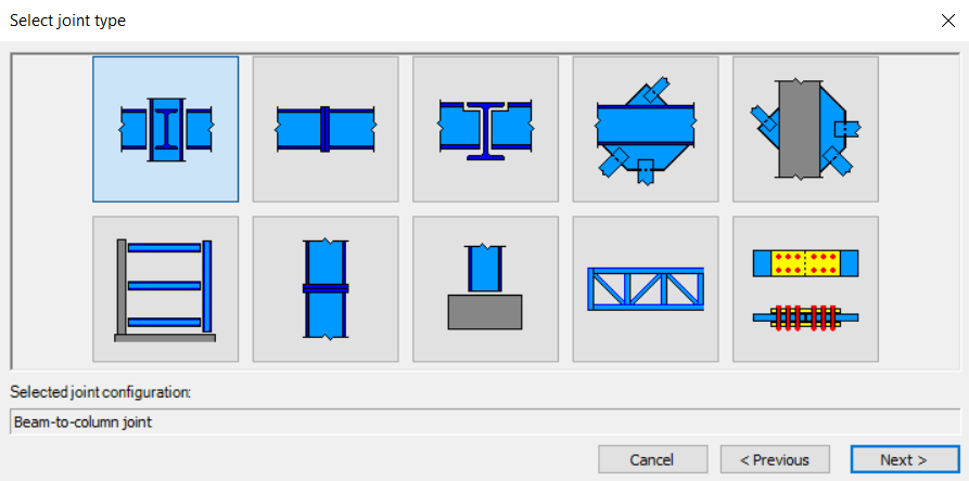 Create joint | Consteel Documentation Center